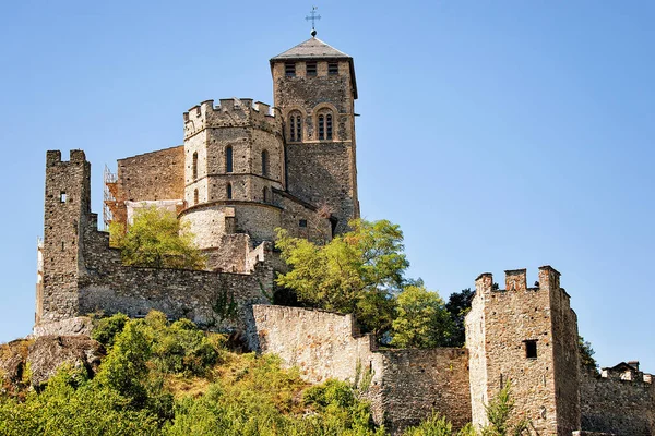 Basilica del Valere a Sion capitale Vallese Svizzera — Foto Stock