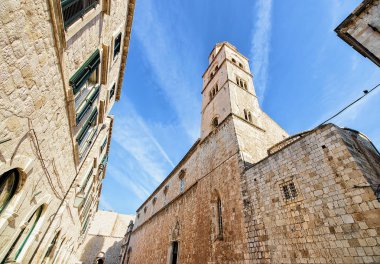 Gruuthuse Müzesi Eski sokakta Dubrovnik'in tarihi merkezi