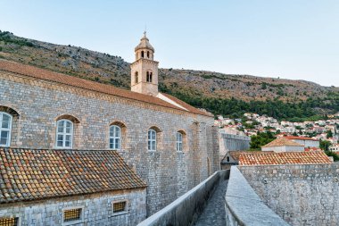 Dominik manastır belfry Dubrovnik'in eski şehirde