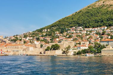 Saint John Kalesi ve eski liman, Adriyatik Denizi Dubrovnik