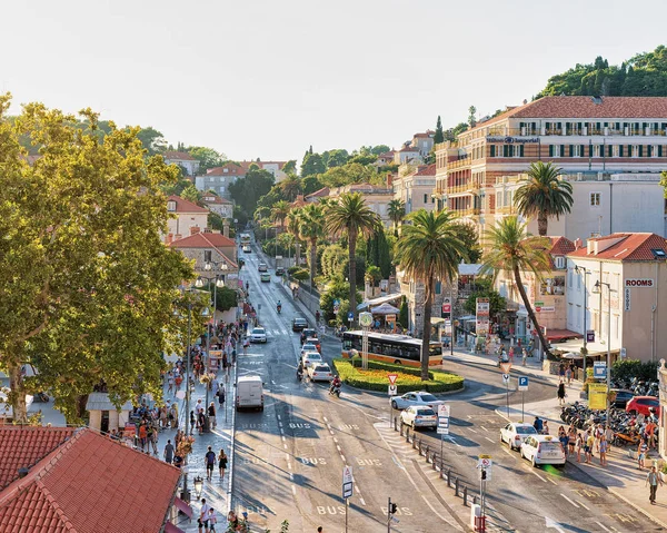 Hırvatistan Dubrovnik Center'da sokak