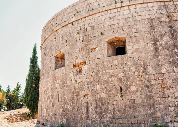 Antica fortezza dell'isola di Lokrum — Foto Stock