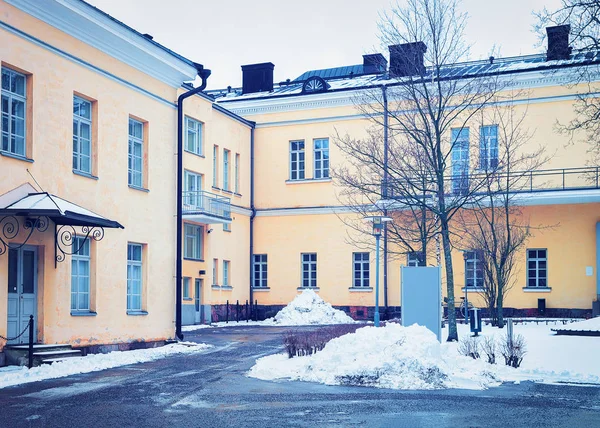 Arka bahçesinde Helsinki Üniversitesi — Stok fotoğraf