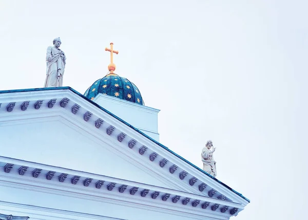 Θραύσμα του Καθεδρικός Ναός του Ελσίνκι σε πλατεία Σενάτε — Φωτογραφία Αρχείου