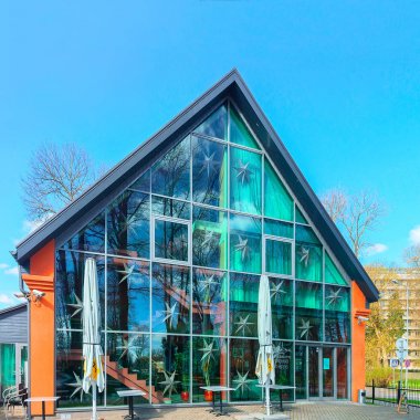 Druskininkai içinde Bina Modern cam otel