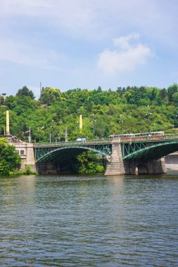 Svatopluk Cech köprüden Vltava Prag