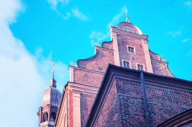 Kulenin Dome Katedrali Riga tarihi kent