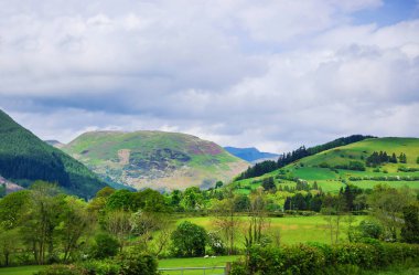 Güzel Panoramic görüntülemek Snowdonia Milli Parkı İngiltere'de