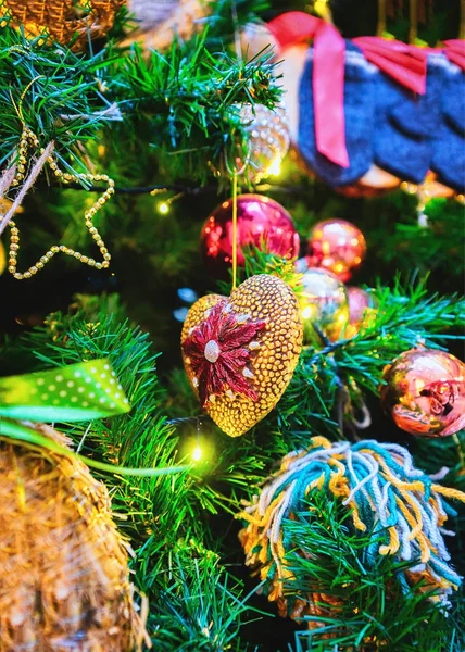 Une partie de l'arbre de Noël à Riga — Photo