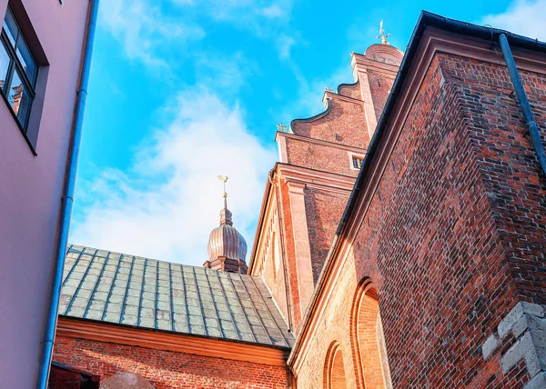 Tower of Dome Cathedral Riga Old Town — Stock Photo, Image
