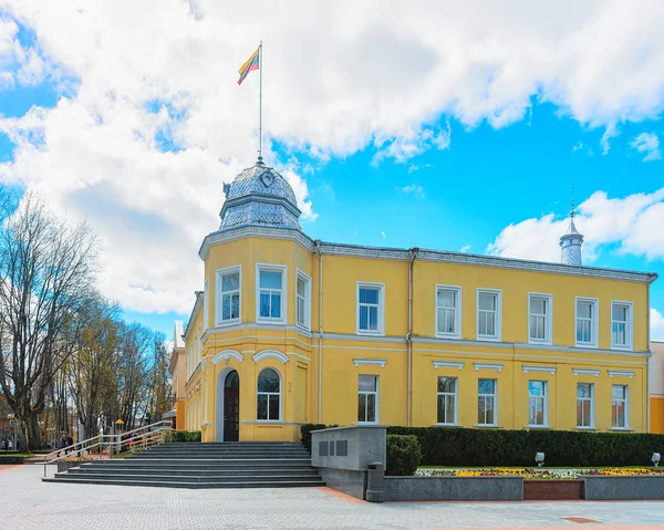 City hall-ban Druskininkai központ — Stock Fotó
