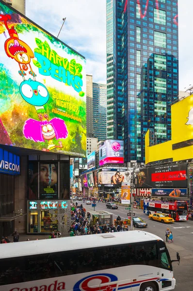 Encrucijada en Times Square en Nueva York NYC — Foto de Stock