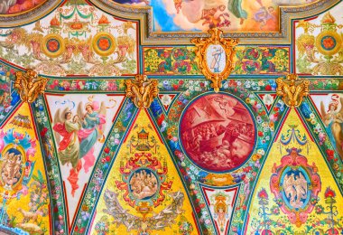 İç tapınak tespih Pompei bakire