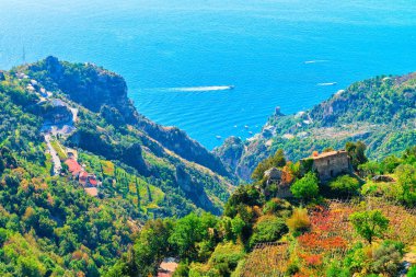 Agerola Tanrılar yolunu sahne