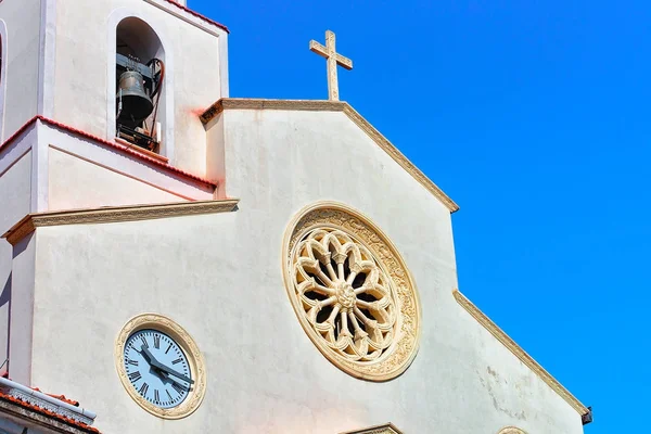 Фрагмент Санкт Матвія церква в місті Agerola — стокове фото