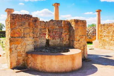 Drinking bowl at Villa Romana del Casale in Piazza Armerina