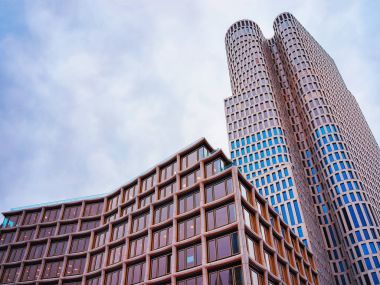 Berlin'deki Kurfürstendamm Caddesi modern Ofis Mimarlık