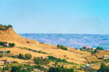 Manzara Vadisi tapınak Agrigento Sicilya