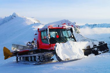 Ratrack Kasprowy Zakopane kış Polonya Wierch sonra işte