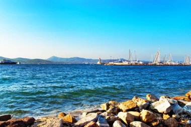 Akdeniz'de Fransa Cote Azur adlı yatlar