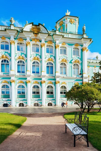 Palacio de Invierno Casa Museo del Hermitage San Petersburgo Rusia —  Fotos de Stock