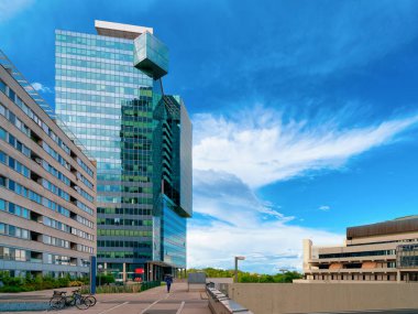 Avusturya'nın Viyana'sında Modern City Cam İş ofis binaları mimarisi