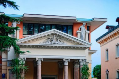 Arco şehrinde mimari inşa etme cephesi