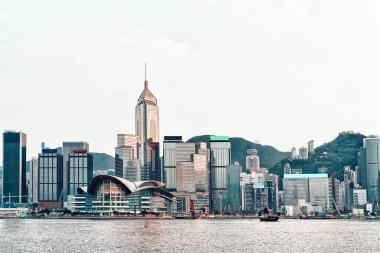 Küçük ıvır zıvır ve Victoria Harbor Hong Kong
