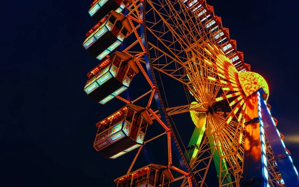 Grande Roue Marché de Noël à la mairie de Berlin nouveau — Photo