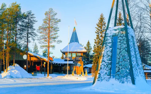 Santa Claus Hlavní pošta Laponsko Skandinávie nové — Stock fotografie