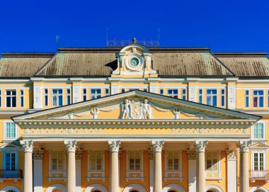 Rogaska Slatina 'daki Otel binasında dekor.