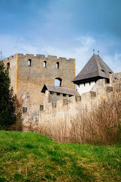 Paisaje urbano del castillo de Celje en Eslovenia Travel —  Fotos de Stock