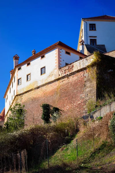 Стіни замку Птуй у Словенії. — стокове фото