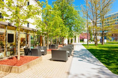 Rogaska Slatina 'daki sandalye ve kanepeler.