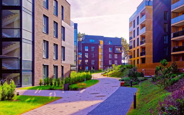 Avrupa apartman kompleksi refleksi