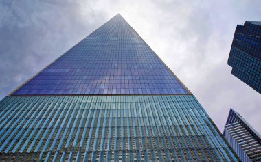 Camdan gökdelen Usa New York refleksi