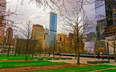 Aşağı Manhattan 'daki Mali Bölgenin Görünümü