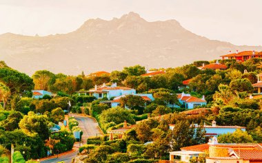 Baja Sardinya Kosta Smeralda 'da İtalya' da Sardunya refleksi