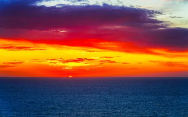 Landscape at Portoscuso and the coast of Mediterranean Sea at