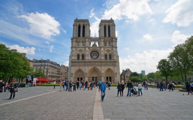 Notre Dame de Paris Katedrali Paris Fransa