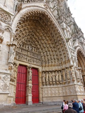 Somme 'daki Notre Dame Katedrali' nin Amiens Katedrali