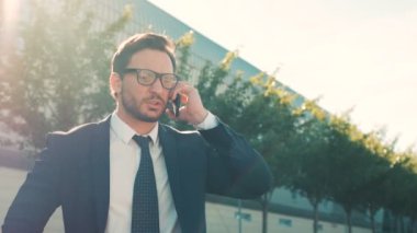 Sorunlarınız işyerinde rahatsız işadamı, Evet. Açık atış. Yakın çekim