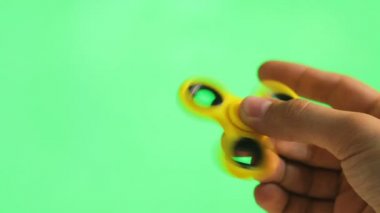 El spinner veya chroma anahtar üstünde dönen fidgeting getiriyor. Yeşil screnn