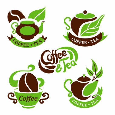 Çay kahve logosu