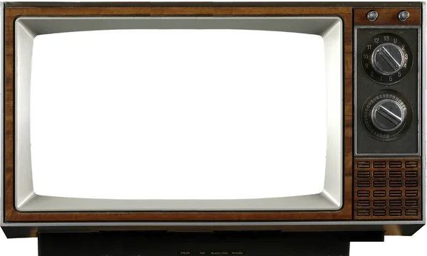 Старый Телевизор Ретро Стиль Старый Телевизор — стоковое фото