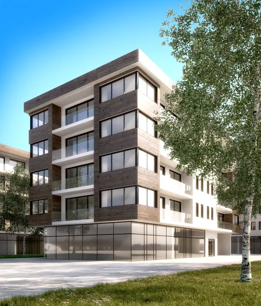 Modern bina / yeni çağ insanlar için bina