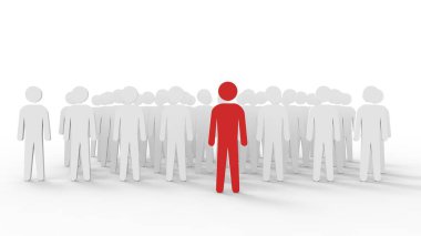 İnsan lider / sunular için iyi