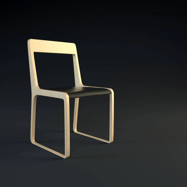 フレームの椅子 デザイン プレゼンテーションのために良い — ストック写真