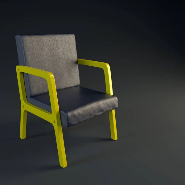 Cadeira Lea Bom Para Apresentações Interiores — Fotografia de Stock