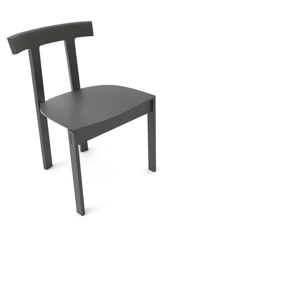 Τορίι Καρέκλα Απομονωθεί Λευκό Καλή Για Παρουσιάσεις Interiror — Φωτογραφία Αρχείου